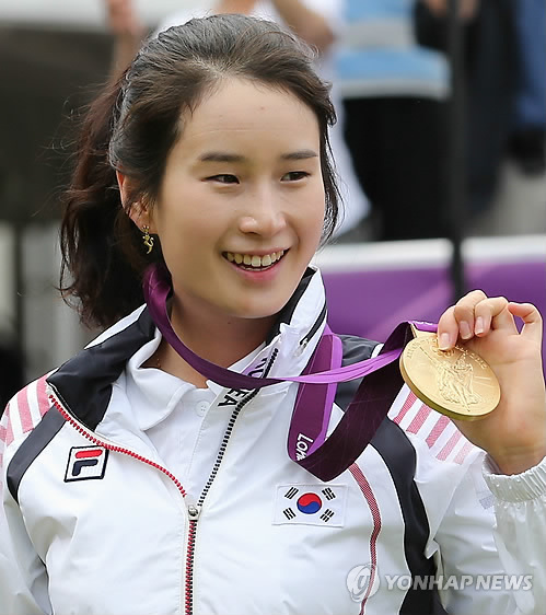 <올림픽>금메달이에요