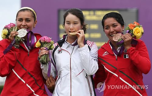<올림픽>기보배 금메달