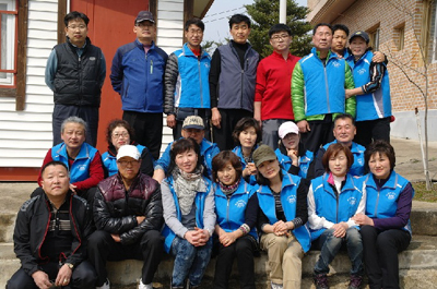 호랑이봉사단 단체사진